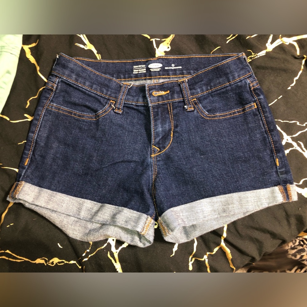 Old Navy Women's Jean Shorts - Indigo